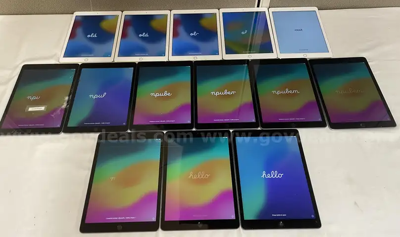 Apple iPads/MacBooks - Qty of 87 Apple Items in Lot   *See Attached PDF for Specifics*