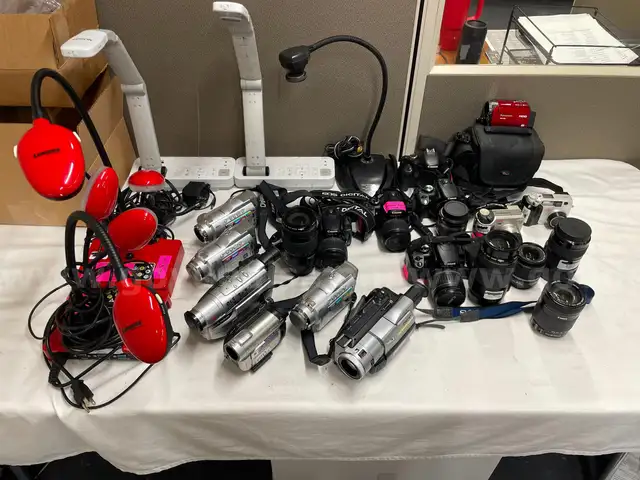 Cameras - Canon, Olympus, Sony, Samsung, Etc (see attached PDF for details on most)