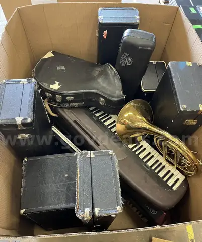 Musical Instruments - Qty of 14 in All (see attached PDF for info on &#x27;most&#x27;)