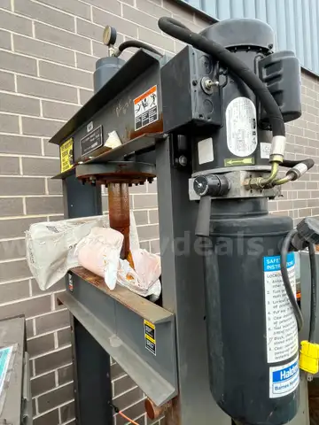 Dake Dura Press Force 25DA Hydraulic Press ** Please READ long description for important details **