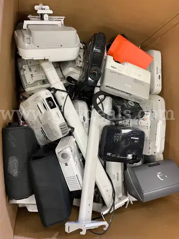 Projectors & More - Qty of Approx 33 Items in Lot - NOTICE See Below for Add'tl Fees * See Attached PDF*