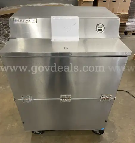 Bev-Air SMF34Y-1-S Milk Cooler