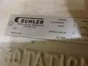 Approx. 12ft Buhler Screw auger conveyer with Buhler Airlock