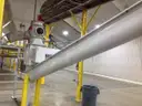 Approx. 12ft Buhler Screw auger conveyer with Buhler Airlock