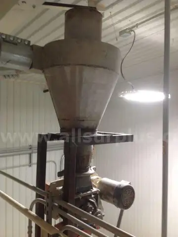 Rotary Airlock LLC Mdl. HDX 6x6 Airlock with cyclone