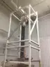 Bag stand with Harrington 2 Ton Hoist