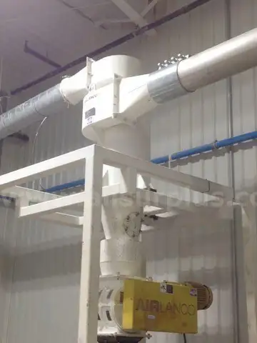 Airlanco Cyclone with airlock and stand