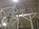 Harrington 2 Ton Hoist with jib and stand