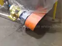 Mobile screw auger with hopper