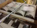 A.T. Ferrell Co Mdl. 10x24 M-MILL Roller mill with hopper
