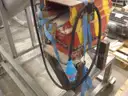 Mobile screw auger with hopper