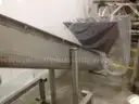 Mobile screw auger with hopper