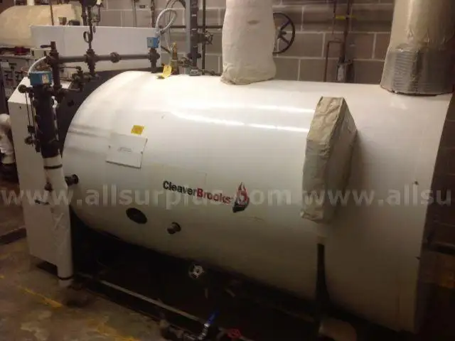 Cleaver Brooks CFH-700-40-150ST ClearFire Gas Boiler