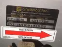 Cincinnati Mdl. HP-8D20 Blower