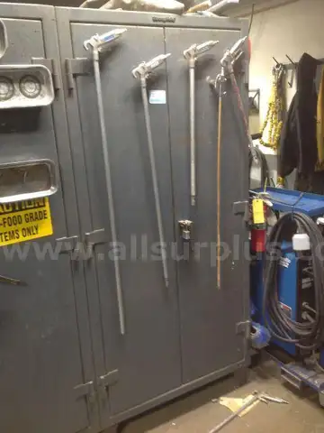Strong Hold Mdl. 36-244G Heavy duty2dr  storage cabinet