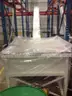 Mobile screw auger with hopper