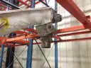 Mobile screw auger with hopper