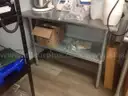 8ea Stainless steel tables