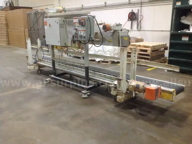 Fischbein Mdl. PILS 300 Inline bag sealer with conveyor