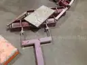 2ea Heavy machine moving skates