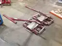 2ea Heavy machine moving skates