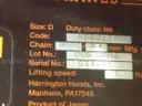 Harrington Mdl. ERC2020C 2-Ton electric chain hoist