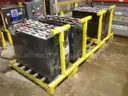 4ea Forklift battery stand