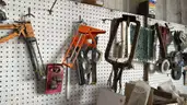 Workshop Storage Cabinets with Hardware &#x26; Hand Tools