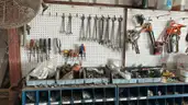 Workshop Storage Cabinets with Hardware &#x26; Hand Tools