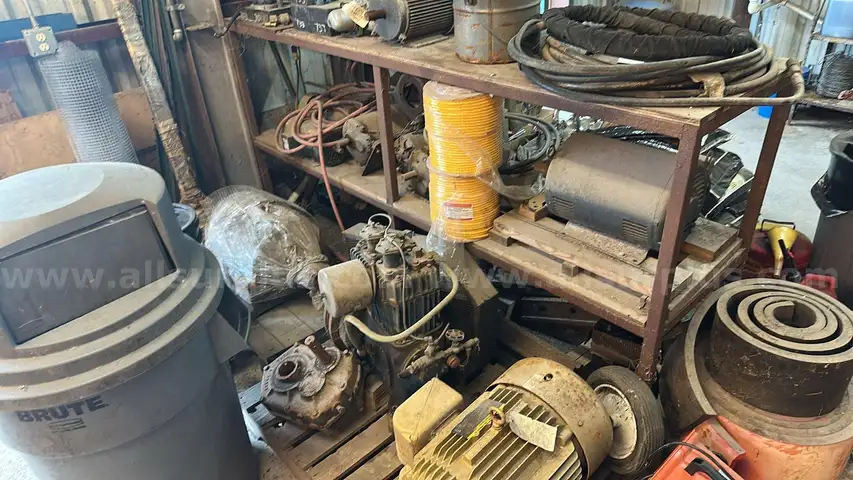 Shelf w/ Contents Electric, Motors &#x26; Power Crimp