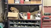 Stack-On Master Series Tool Chest and Storage Shelf w/ Contents