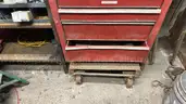 Stack-On Master Series Tool Chest and Storage Shelf w/ Contents