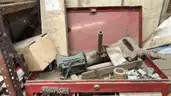 Stack-On Master Series Tool Chest and Storage Shelf w/ Contents