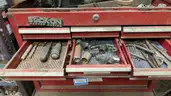 Stack-On Master Series Tool Chest and Storage Shelf w/ Contents