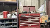 Stack-On Master Series Tool Chest and Storage Shelf w/ Contents