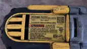 Milwaukee and Dewalt Hand Tool and Battery Set and Table