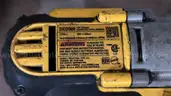 Milwaukee and Dewalt Hand Tool and Battery Set and Table