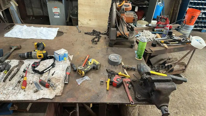 Two Tables w/ Contents