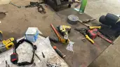 Two Tables w/ Contents