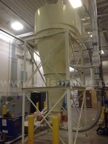 Airlanco Cyclone and stand  with airlock