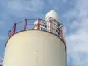Friesen Cone Bottom Silo with screw auger