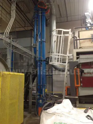 approx. 22ft Universal Industries Mdl. C-3 Bucket elevator