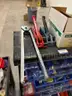 Parts organizer &#x26; two carts with contents.