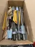 Parts organizer &#x26; two carts with contents.