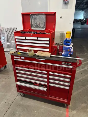 Westward Rolling Tool Chest with Top Chest Combo