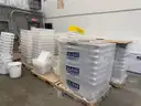 Approx. 45 Units ea. Uline Stack and Nest Container