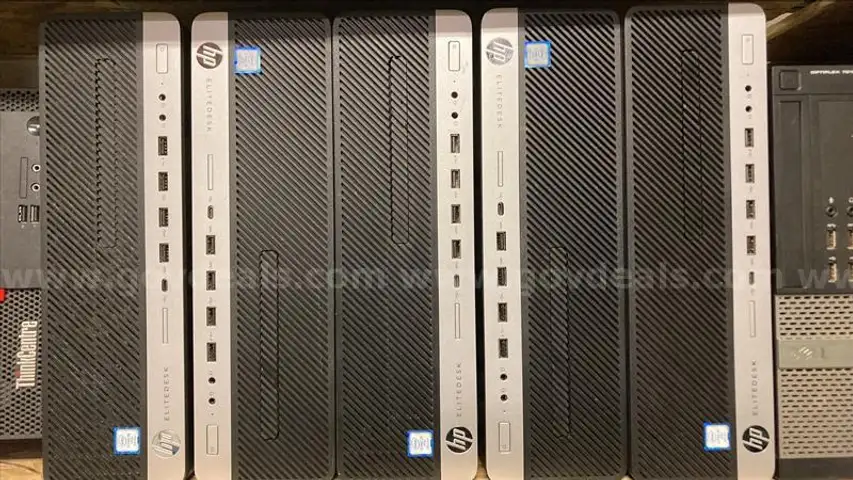 Lot of 5x HP Elitedesk 800 G4 SFF