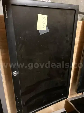 2x HP ProDisplay P201 Monitor no stand
