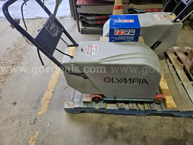 2009 Olympia Electric Ice Edger - Plus a 2nd unit for Parts Only