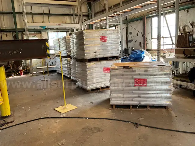 870 Bags Chemours Starblast Blast Media for Shot Blasting, Palletized and Unused